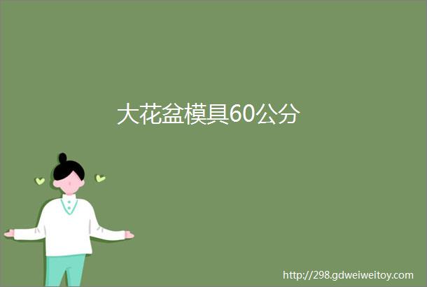 大花盆模具60公分